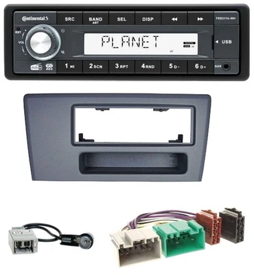 Continental MP3 AUX USB DAB 1DIN Autoradio für Volvo S60 S70 C70 V70 00-03 dunke - Bild 1 von 4