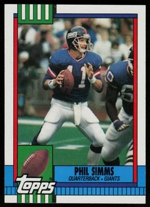 1990 Topps #51 Phil Simms New York Giants - Picture 1 of 2