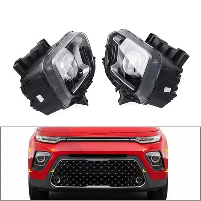 Front Fog Lights Daytime Running Lights For Kia Soul 2020-2022 - Image 1 of 4