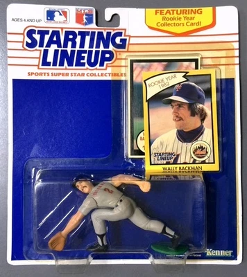 Starting Lineup MLB 1990 Edition WALLY BACKMAN #2 Minnesota Twins - Kenner 1989 - Image 1 of 3