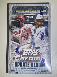 2023 Topps Chrome Update Series Baseball Factory Sealed - Picture 1 of 2