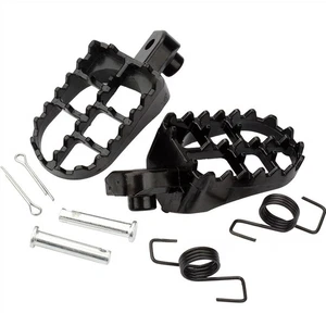 Aluminium Foot Pegs Set for 50cc 70cc 90cc 110cc 125cc Dirt Bikes For PW50 PW80 - Picture 1 of 7
