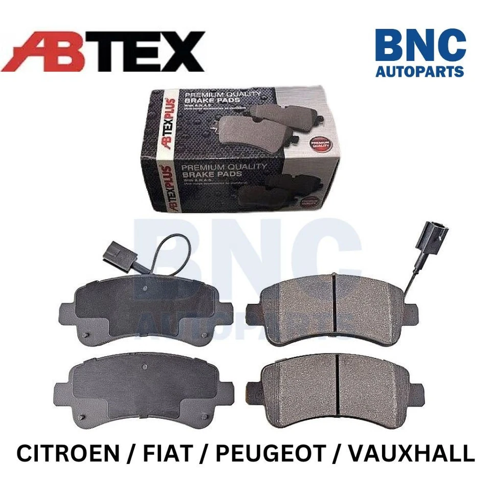 Rear Brake Pads for PEUGEOT BOXER from 2006 to 2022 - ABT  - Image 1 of 1