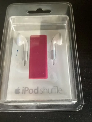 Apple A1271 iPod Shuffle 2GB-Pink Factory Sealed-3rd Generation  - Image 1 of 3
