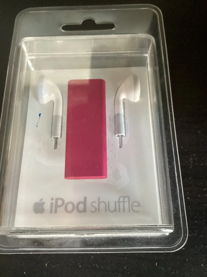 Apple A1271 iPod Shuffle 2GB-Pink Factory Sealed-3rd Generation  - Image 1 of 3