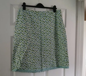 Gorgeous Lined Boden Skirt Size 16, Perfect For Spring Summer,lovely Pattern - Picture 1 of 4