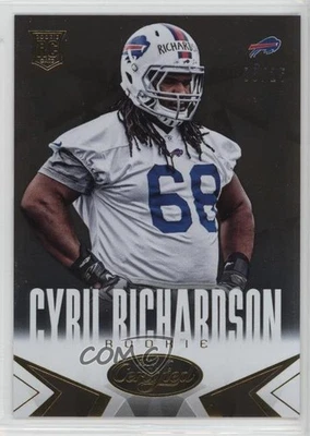 2014 Certified Hot Box Gold Camo /25 Cyril Richardson #114 Rookie RC - Image 1 of 2
