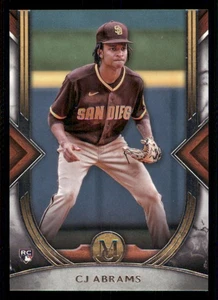 2022 Topps Museum Collection #47 CJ Abrams RC - Picture 1 of 2