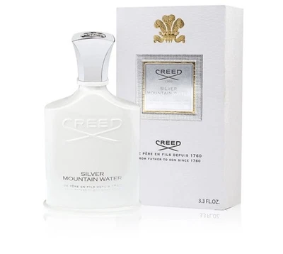 Creed Silver Mountain Water de Creed 3,3 OZ Perfume Colonia para Hombres Nuevo Sin Sellar Foto 1 de 4