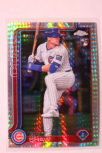 2025 ToppsChrome Pulsar Refractor Matt Shaw #219 - Picture 1 of 2