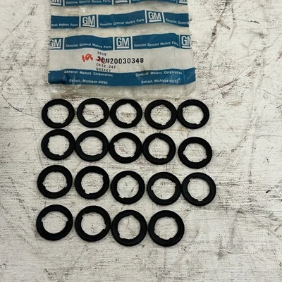 GM 20030348 OEM peça de reposição descontinuada cilindro trava tronco junta de borracha - Imagem 1 de 4