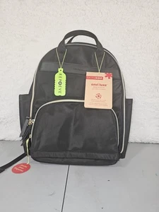 Skip Hop Envi-Luxe Eco Diaper Bag Backpack - Black *NEW* - Picture 1 of 9
