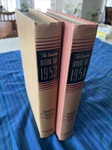 Lot Of 2 The Unicorn Book Of The Year 1953 & 1954 (Vintage Hardcover Books) - Imagen 1 de 20