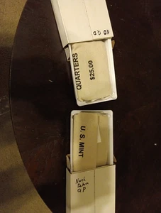 North Dakota P&D SET State Quarters US Mint Sewn UNC UnOpened $25 Bags 200 COINS - Picture 1 of 2