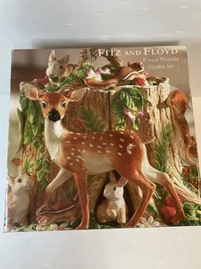 Fitz And Floyd Forest Friends Cookie Jar BOX ONLY - Picture 1 of 11