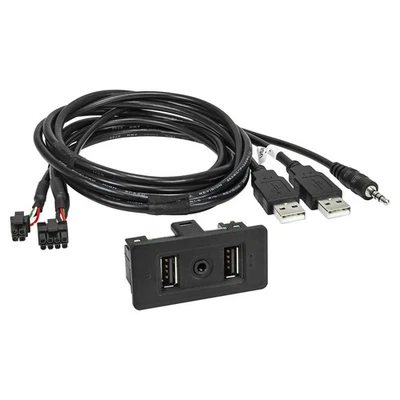 Adattatore di ricambio USB AUX compatibile con VW Golf 7 T6 Multivan - Immagine 1 di 2
