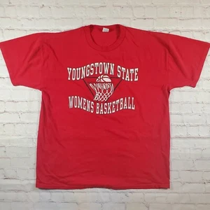 Vintage Youngstown State Penguins Shirt Basketball Russell Herren XL Made in USA - Bild 1 von 7
