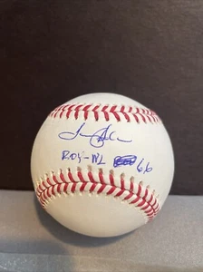 Tommy Helms Roy- NL 66 Autographed MLBall Schwartz Certified - Picture 1 of 7