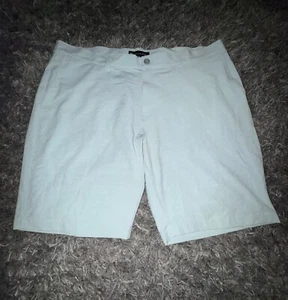 Travis Mathew Golf Shorts Men's 42 Light Teal Polyester Blend Stretch RN 123280 - Picture 1 of 8