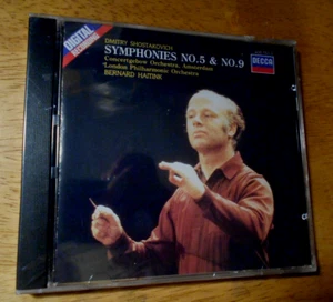 Symphonies Bernard Haitink Shostakovich No.5 & No.9 New Sealed CD DECCA - Imagen 1 de 4