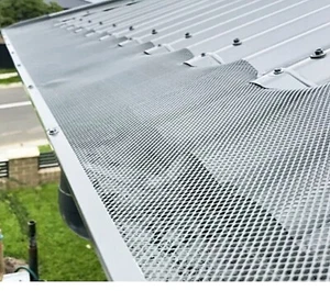 30meters 250mm Wide Aluminium Gutter Guard KIT Includes Fittings For Metal Roof - Picture 1 of 16