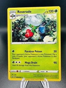 Pokemon TCG - Roserade 4/202 - Sword & Shield 2020 - Picture 1 of 2