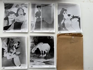 Aschenputtel Original Lot 5 Lobbykarten Pressemappe R1973 1979 Walt Disney Umschlag - Bild 1 von 10