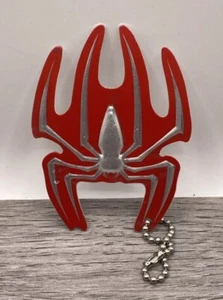 Marvel Spider-Man Emblem Backpack Tag/Keychain - Picture 1 of 2