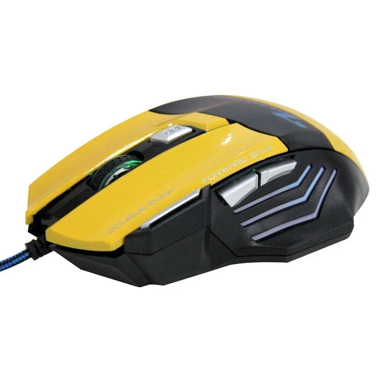 7 Buttons with Scroll Wheel 5000 DPI LED Wired Optical Gaming Mouse for Computer - Image 1 of 4