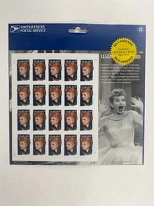 Lucille Ball US-Briefmarken 2000 Vollscheibe - werkseitig versiegelt - Bild 1 von 4