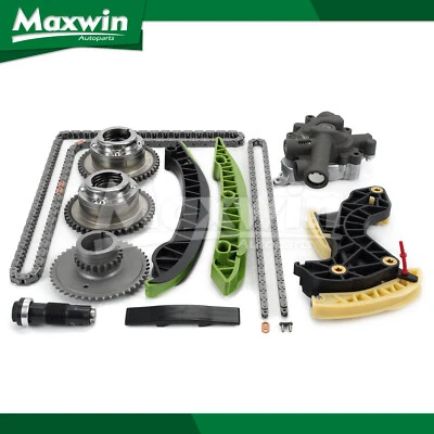 Timing Chain Kit Oil Pump Fit 2012-2014 Mercedes-Benz C250 SLK250 1.8L - Image 1 of 4