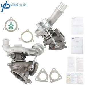 Left+Right Turbo Turbocharger Set For 2010-2019 Ford Explorer Flex MKS MKT 3.5L - Picture 1 of 12