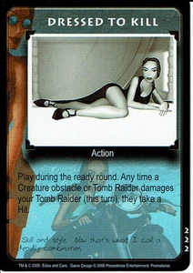 TOMB RAIDER CCG PROMO CARD 222 - Picture 1 of 1