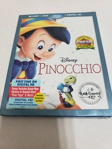 Pinocchio Signature Collection Blu-Ray & DVD Canada brand new sealed - Picture 1 of 2