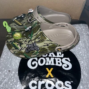 🔥NEW M6/W8 Luke Combs X Crocs Classic Clog Men's Size Fishing New - Picture 1 of 7