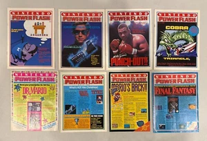 1988 SUMMER NINTENDO POWER FLASH #1 MAGAZINE + 7 LOT OF 8 1988-90 ISSUES TYSON - Picture 1 of 24