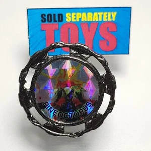 Power Rangers holograma pino pulpo spinning top luchadores accesorio vintage 1993 - Imagen 1 de 6