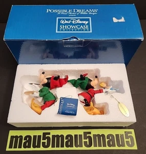 Clothtique Possible Dreams Santa's Helpers, Minnie, Mickey 71703 Disney Showcase - Bild 1 von 24