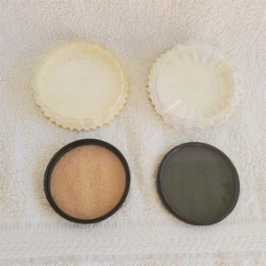 2 VINTAGE Tiffen 62mm Filters Circular Polarizer and 81D Glass Warming Lens - Picture 1 of 9