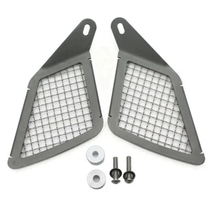Gray Air Intake Protector Grille Guard Covers For BMW R1200GS LC / ADV 2013-2016 - Picture 1 of 10