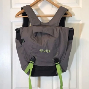 Zija Backpack Grey Black Green Laptop Sleeve 17”x15”x6” (L10CR3) - Picture 1 of 4