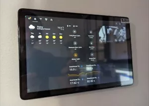 Universal Tablet Wall mount - Quick Slide To undock and Low Profile - Picture 1 of 6