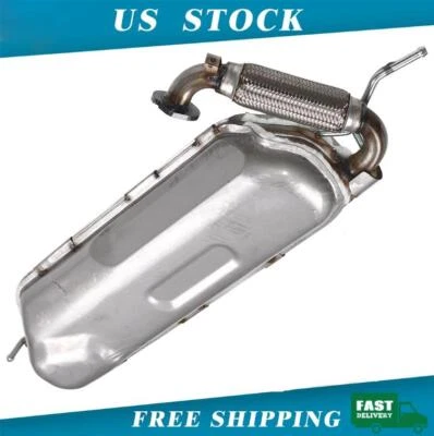 Stainless Steel Rear Exhaust Muffler For 2008 - 2015 Mercedes Smart Fortwo 1.0L - Image 1 of 4