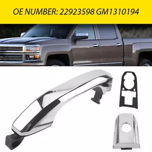 Exterior Door Handle For 2015-2020 Chevrolet Suburban Tahoe Silverado Front LH H - Picture 1 of 13