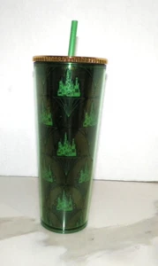 STARBUCKS WICKED EMERALD CITY TUMBLER TWIST TOP NEVER USED 2024 - Picture 1 of 8