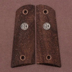 KSD Marke Colt 1911 FIT Modell kompatibel Nussbaum Griffe Disco - Bild 1 von 3