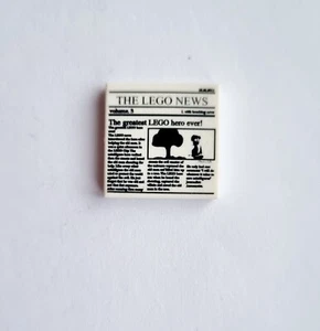 NUEVO LEGO DC COMICS AZULEJOS DE PERIÓDICO DE REPUESTO DE CATCYCLE CITY CHASE TOTALMENTE NUEVO  - Imagen 1 de 5