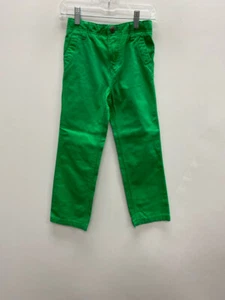 J. Khaki SIZE 7 Kelly Green Boy's Pants - Picture 1 of 1