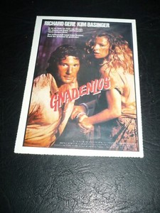 NO MERCY, film card [Richard Gere, Kim Basinger]