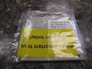 Microsoft Word for Windows Practice Files 3.5" Floppy Disk - New Sealed - Li29 - Picture 1 of 3